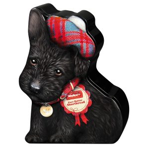 Top Food Feinkost - Walkers Shortbread Ltd. "Wee Scottie Dog Mac" Shortbread 200g - Dose. Original schottisches Shortbread in Hunde-Form