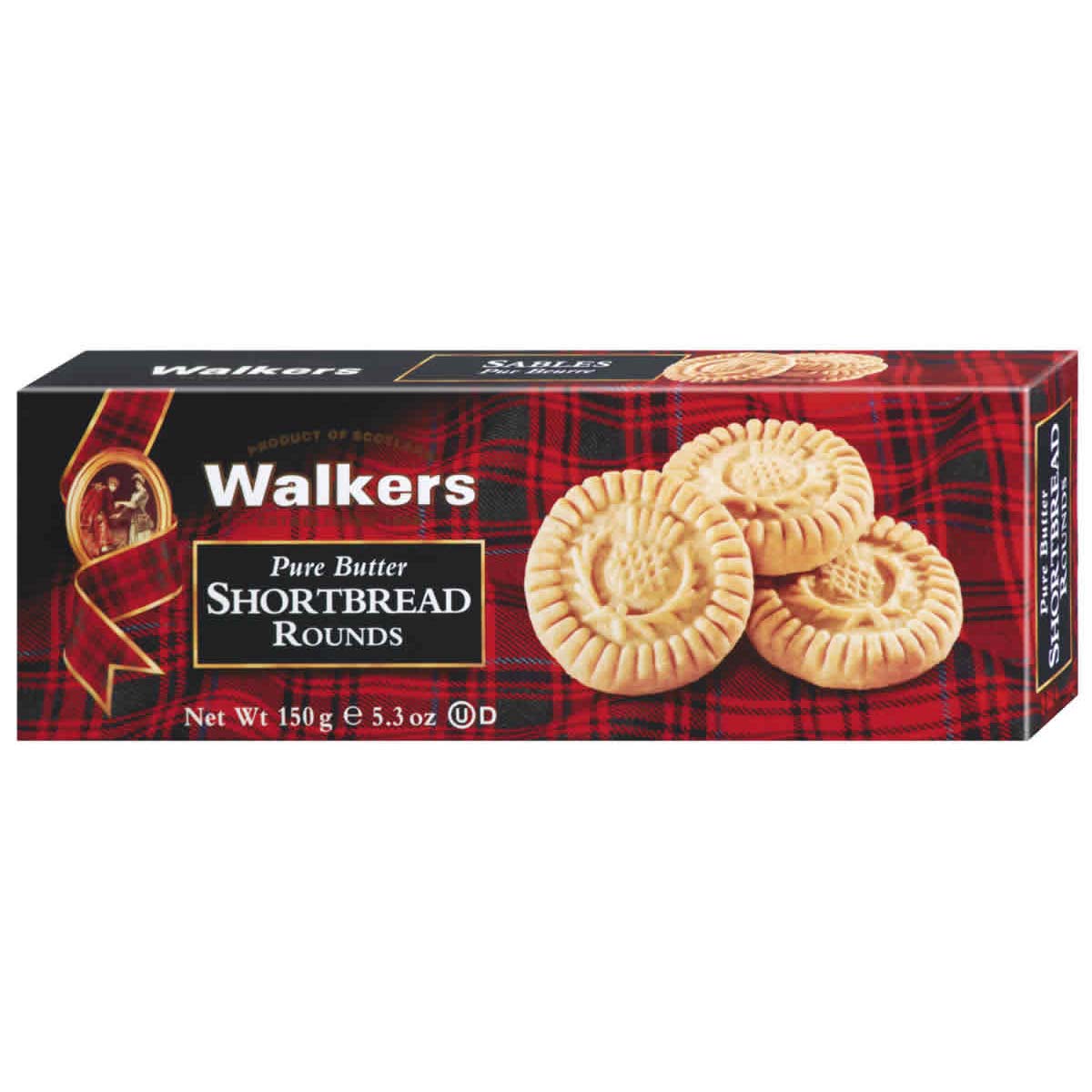Top Food Feinkost Walkers Shortbread Ltd. Shortbread Rounds 150g