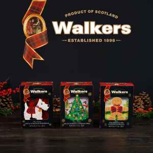 Top Food Feinkost - Walkers 3D Cartons für Weihnachten