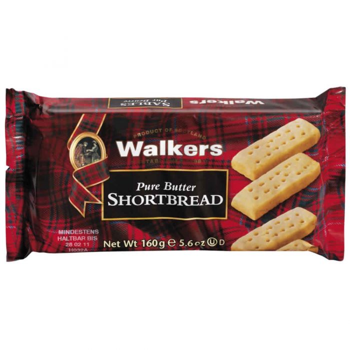 Top Food Feinkost - Walkers Shortbread Ltd. Shortbread Fingers 160g | Shortbread Fingers im Flowpack.