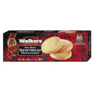 Top Food Feinkost - Walkers Shortbread Ltd. Shortbread Highlanders 200g | Shortbread Highlanders mit knusprigem Demerara Zuckerrand.