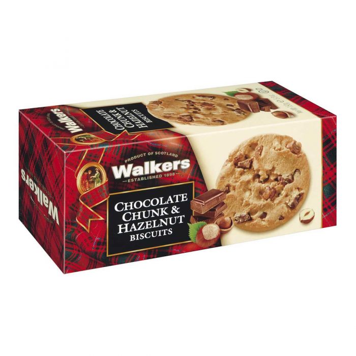 Walkers Shortbread Ltd. - Chocolate Chunk & Hazelnut Biscuits 150g – Bild 2