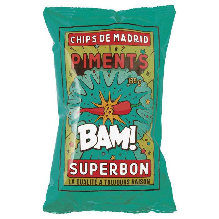 Top Food Feinkost - Superbon Chips 135g