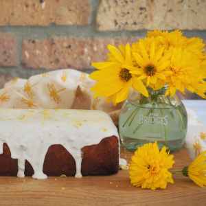 Top Food Feinkost - Rezeptidee Mrs Bridges - Lemon Drizzle Cake mit Lemon Curd