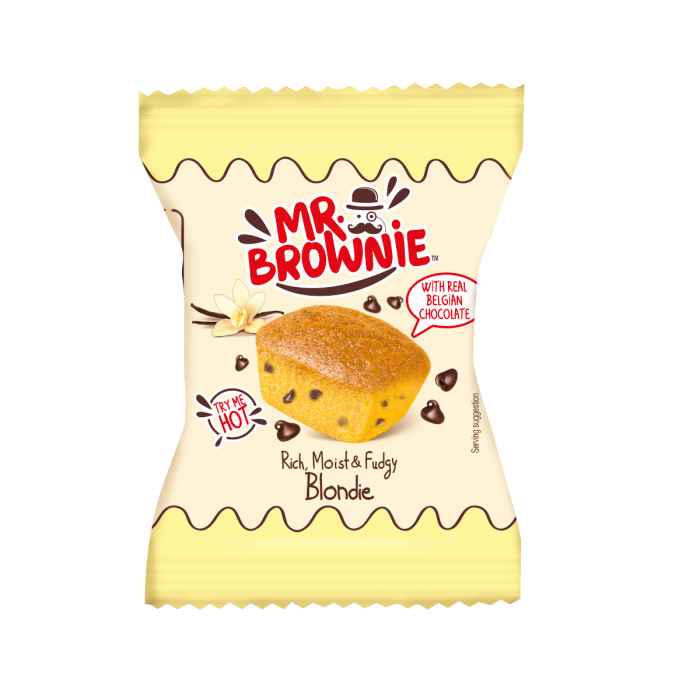 Mr. Brownie - Blondies with Chocolate Chips 200g – Bild 2