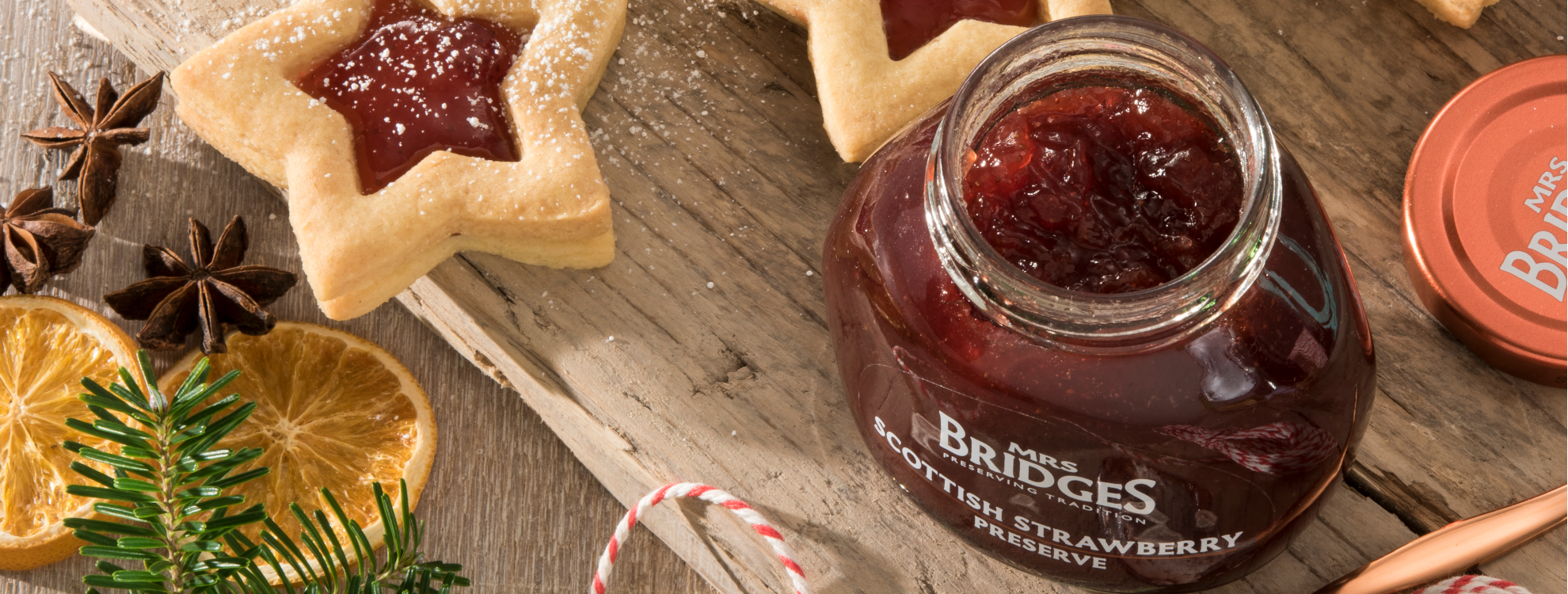 Top Food Feinkost - Mrs. Bridges_Xmas_Strawberry Preserve_Slider 1980x750