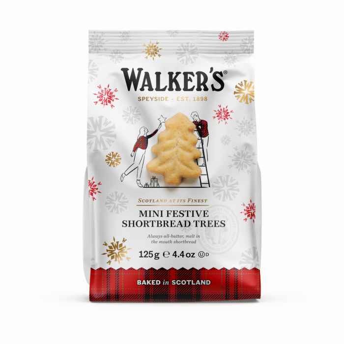 Top Food Feinkost - Walkers Shortbread Ltd. Mini Festive Shortbread Trees 125g | Shortbread in weihnachtlicher Christbaumform.