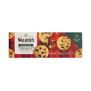 Top Food Feinkost - Walkers Shortbread Ltd. Gluten free Choc Chip 140g | Chocolate Chip Shortbread ohne Gluten