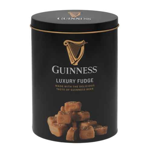 Top Food Feinkost - Gardiners of Scotland Guinness Luxury Fudge  250g - Dose | Fudge mit Guinness verfeinert.