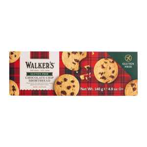 Top Food Feinkost - Walkers Shortbread Ltd. Gluten free Choc Chip 140g | Chocolate Chip Shortbread ohne Gluten