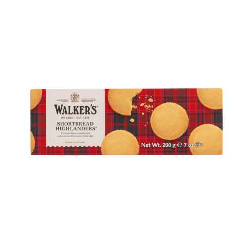Top Food Feinkost - Walkers Shortbread Ltd. Shortbread Highlanders 200g | Shortbread Highlanders mit knusprigem Demerara Zuckerrand.