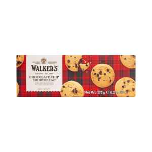 Top Food Feinkost - Walkers Shortbread Ltd. Chocolate Chip Shortbread 175g | Schottisches Buttergebäck mit feinen Schokostückchen.