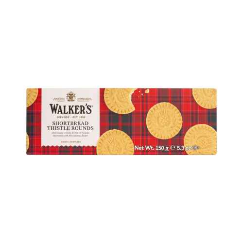 Top Food Feinkost - Walkers Shortbread Ltd. Shortbread Rounds 150g | Schottisches Buttergebäck