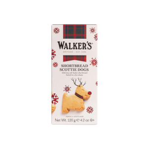 Top Food Feinkost - Walkers Shortbread Ltd. Festive Shortbread Scottie Dogs 120g | Festliches Shortbread in Form von Scottie Dogs.