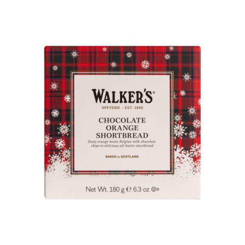 Top Food Feinkost - Walkers Shortbread Ltd. Chocolate Orange Shortbread 180g | Chocolate Orange Shortbread