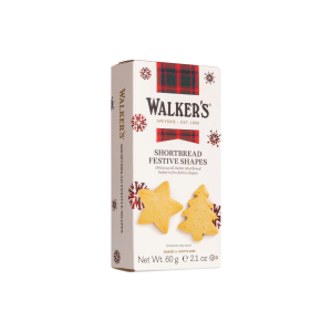 Top Food Feinkost - Walkers Shortbread Ltd. Shortbread Festive Shapes 60g | Shortbread in weihnachtlichen Formen: Glocke